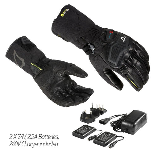 Macna E-Heated Ion RTX Gloves Battery Kit Black Macna