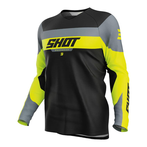 Shot Draw Kid League Jersey Neon Yellow Shot