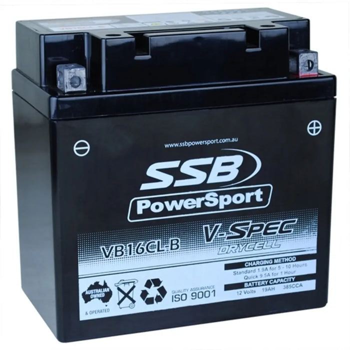 12V SSB V-Spec High Performance AGM Battery 4-VB16CL-B SSB