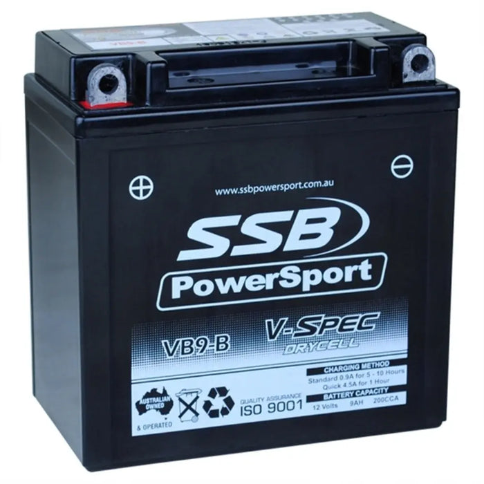 12V SSB V-Spec High Performance AGM Battery 4-VB9-B SSB