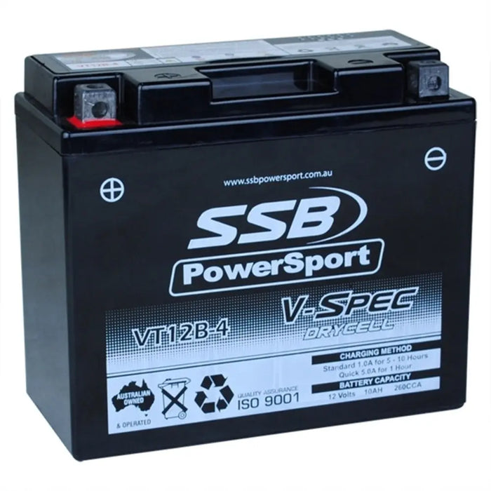 12V SSB V-Spec High Performance AGM Battery 4-VT12B-4 SSB