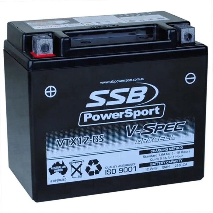 12V SSB V-Spec High Performance AGM Battery 4-VTX12-BS SSB