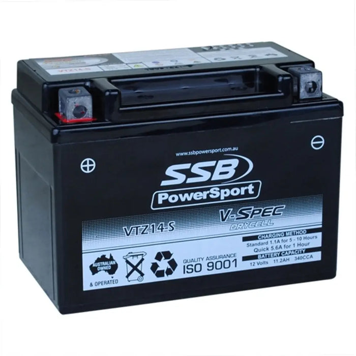 12V SSB V-Spec High Performance AGM Battery 4-VTZ14-S SSB