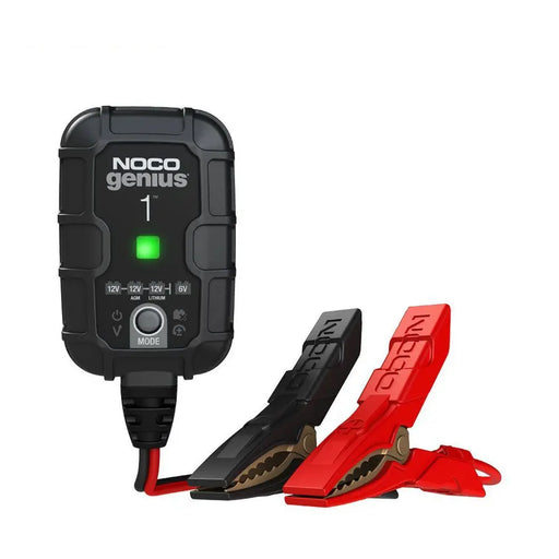 Noco Battery Charger Genius 1 [1Amp]: For La 6 / 12V & Li 12 Noco