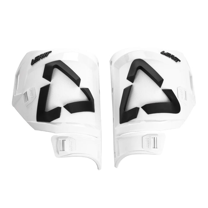 Leatt Shin Plate Kit 5.5 White/Black - Pair (US12/13)