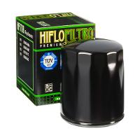 Hiflo Filtro - Oil Filter (Chrome, Black, With nut) HiFlo