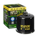 Hiflo Filtro - Oil Filter (Chrome, Black, With nut) HiFlo