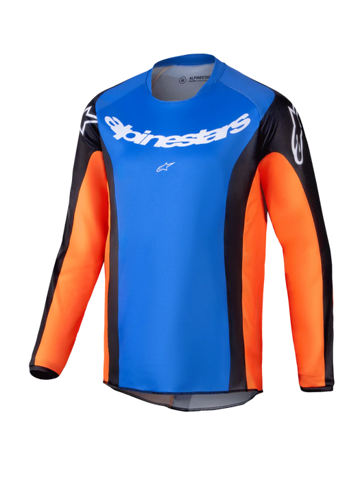 2025 YOUTH RACER MELT JERSEY ORANGE BLUE