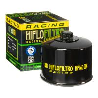 Hiflo Filtro - Oil Filter (Chrome, Black, With nut) HiFlo