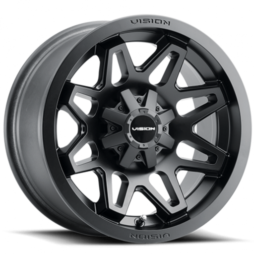 Alloy Rim 416 SE7EN (Matte Black) 4/110 14 X 7 Aussie Powersports