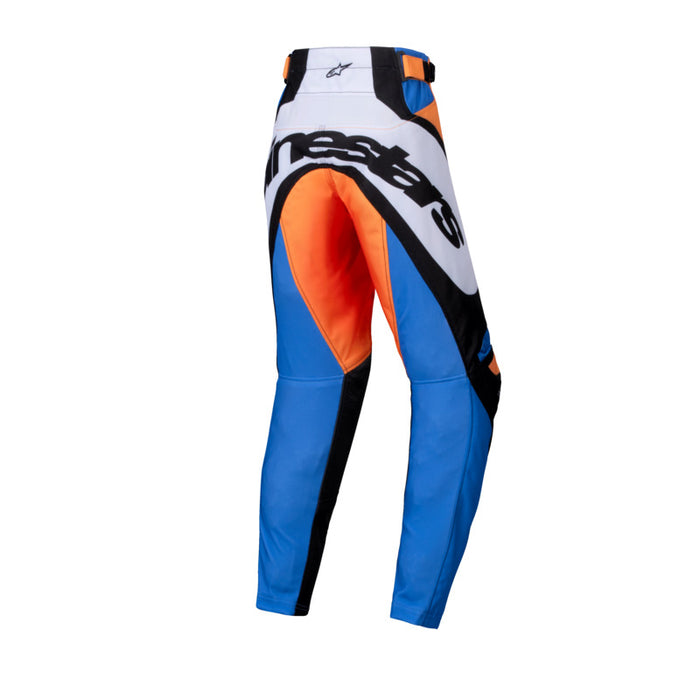 2025 YOUTH RACER MELT PANTS ORANGE BLUE