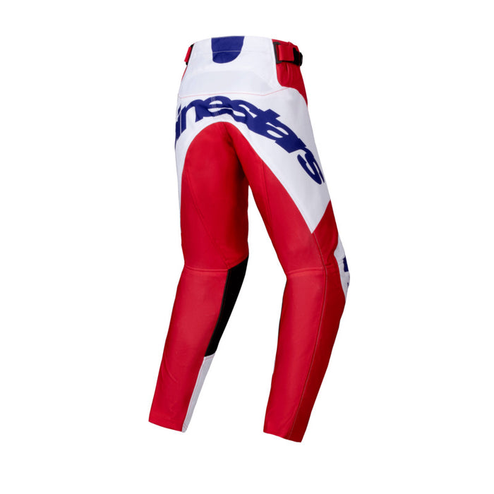 2025 YOUTH RACER VEIL PANTS BRIGHT-RED WHITE Alpinestars