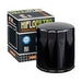 Hiflo Filtro - Oil Filter (Chrome, Black, With nut) HiFlo