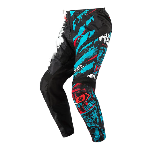 ONEAL ELEMENT YOUTH PANT RIDE V.21 - BLK/BLU (22 - 5/6) Oneal