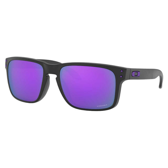 Oakley Sunglasses Holbrook Matte Black Prizm Violet Lens Oakley