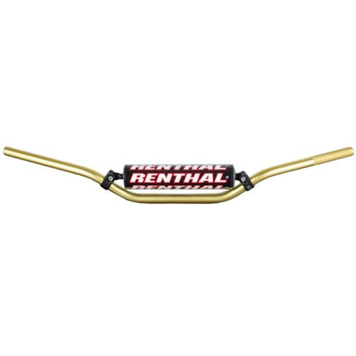 RENTHAL 7/8 HANDLEBAR RC HIGH BLK W/BAR PAD Renthal