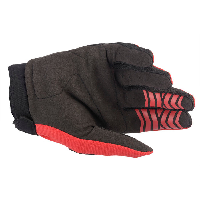 Youth Full Bore Glove / Bright Red/Black