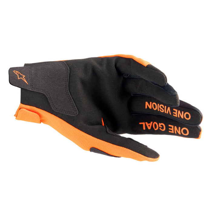 Radar Gloves/ Hot Orange Black
