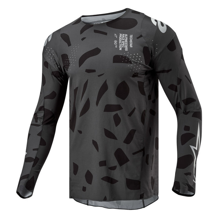 2024 TECHSTAR GRAPHITE JERSEY / BLACK CAMO Alpinestars