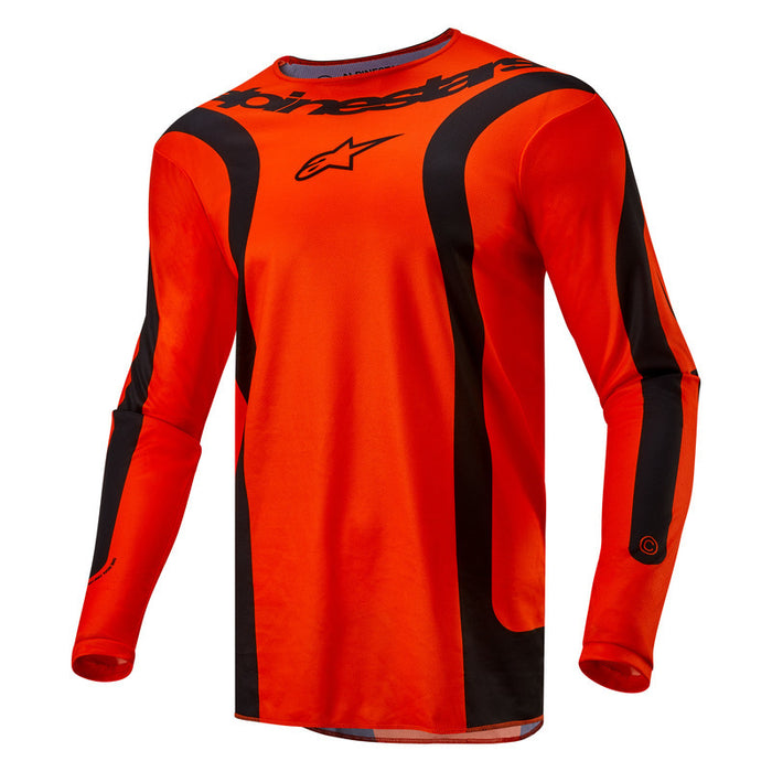 2024 FLUID LURV JERSEY / HOT ORANGE BLACK (M) Alpinestars