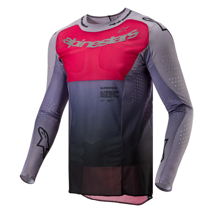 2024 SUPERTECH DADE JERSEY / IRON RED BERRY Alpinestars