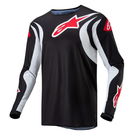 2024 FLUID LUCENT JERSEY / BLACK WHITE Alpinestars