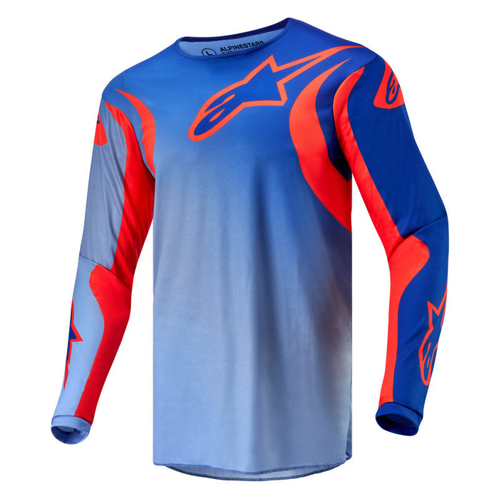 2024 FLUID LUCENT JERSEY / BLUE RAM HOT ORANGE Alpinestars