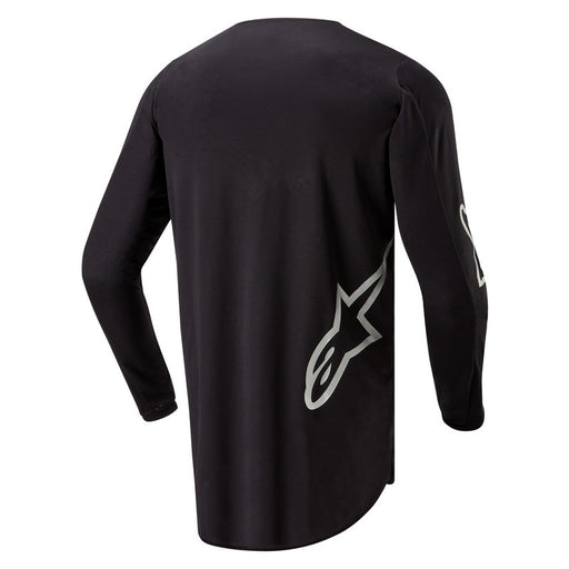 2024-2025 FLUID GRAPHITE JERSEY / BLACK SILVER Alpinestars