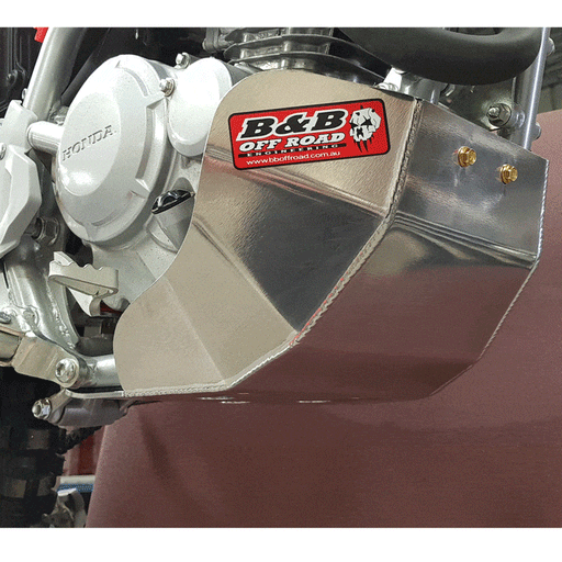 Bash Plate Polished – Honda CRF250F 2019-2023 B&B Offroad