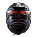 LS2 MX701 Explorer Carbon Frontier Helmet - Black / Blue LS2