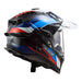 LS2 MX701 Explorer Carbon Frontier Helmet - Black / Blue LS2