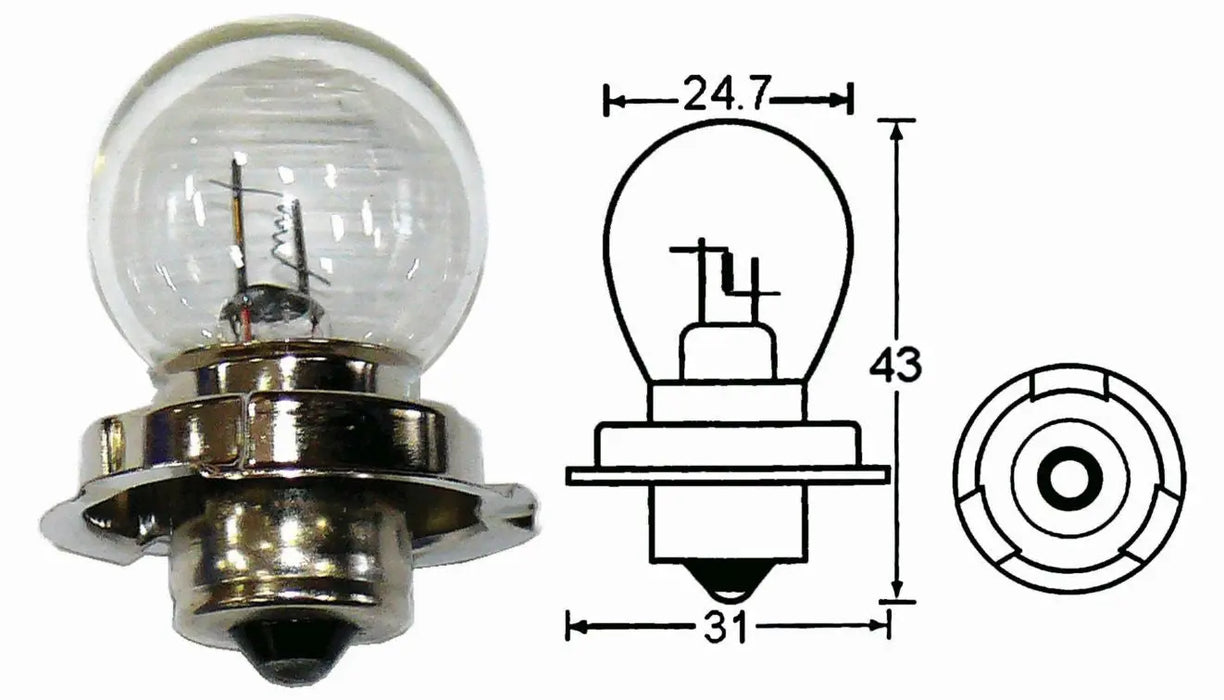 MCS Yamaha Jog 12V 15W H/Light Bulb (10/Box) MCS