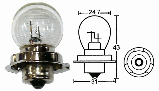 MCS Yamaha Jog 12V 15W H/Light Bulb (10/Box) MCS