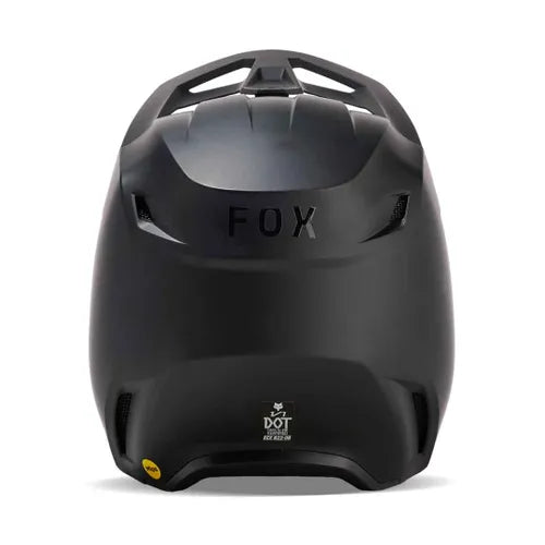 YOUTH V1 MATTE BLACK HELMET