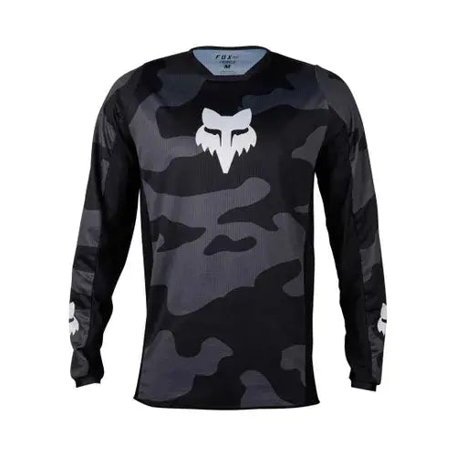 FOX 180 BNKR JERSEY - BLACK CAMO Fox