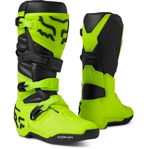 FOX COMP BOOT FLURO YELLOW Fox