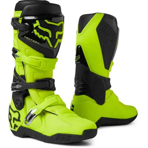 FOX MOTION BOOT FLURO YELLOW Fox