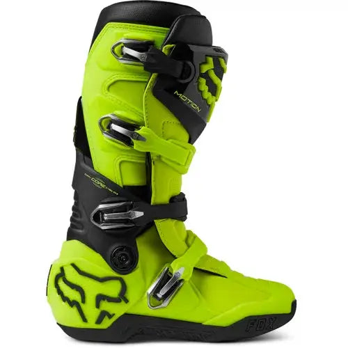 FOX MOTION BOOT FLURO YELLOW Fox