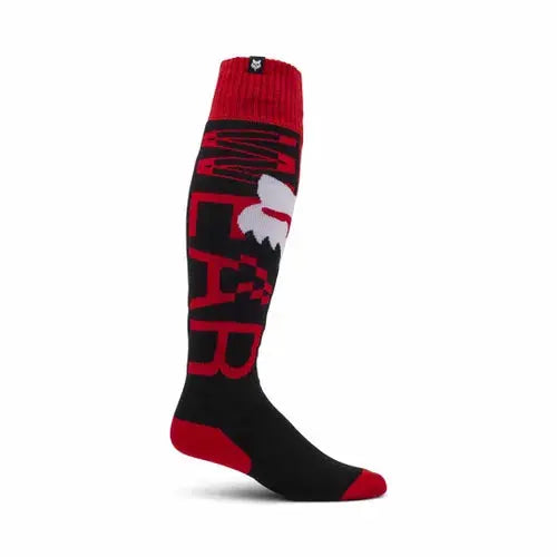 FOX YOUTH 180 RACE SPEC SOCK FLO RED Fox