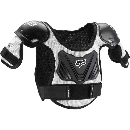 FOX PEEWEE TITAN ROOST DEFLECTOR BLACK/SILVER Fox