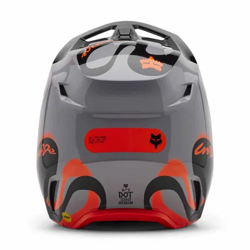 FOX V1 EMOTION HELMET - STEEL GREY Fox