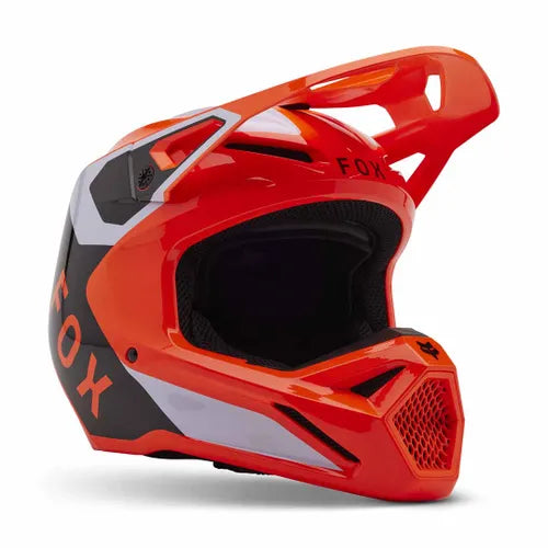 FOX V1 LEAN HELMET - FLURO ORANGE Fox