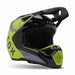 FOX V1 LEAN HELMET - GREY/YELLOW Fox