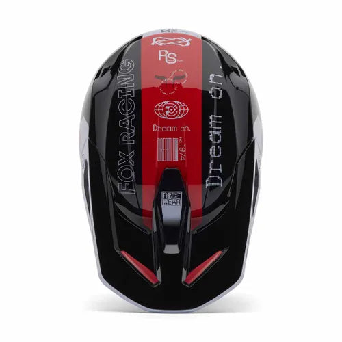 FOX V1 RACE SPEC HELMET - FLO RED Fox