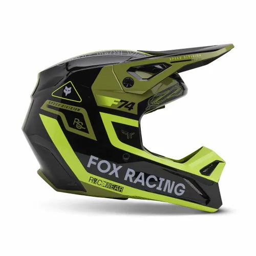 FOX V1 RACE SPEC HELMET - PALE GREEN Fox