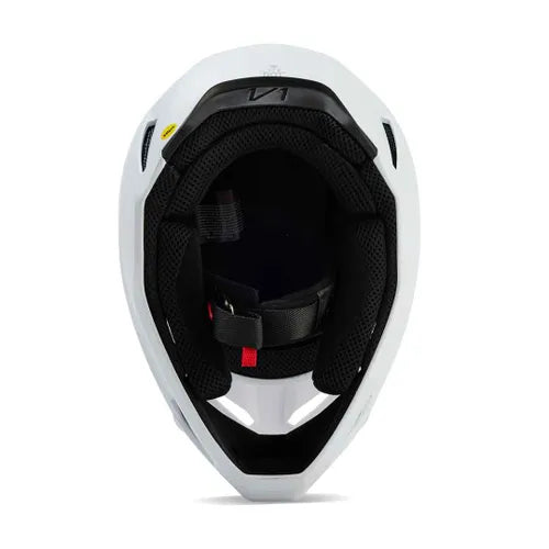 FOX V1 SOLID HELMET - MATTE WHITE Fox