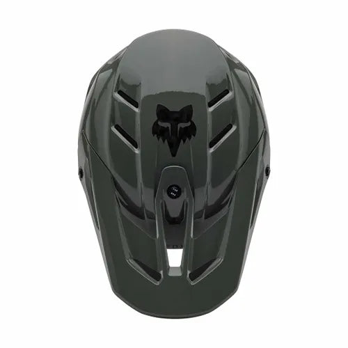 FOX V3 RS CARBON SOLID HELMET - DARK STONE Fox