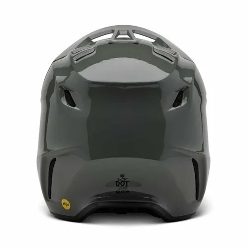 FOX V3 RS CARBON SOLID HELMET - DARK STONE Fox