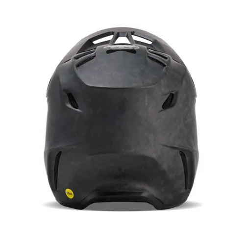 FOX V3 RS CARBON SOLID HELMET - MATTE BLACK Fox