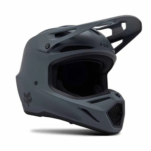 FOX V3 SOLID HELMET - GRAPHITE Fox